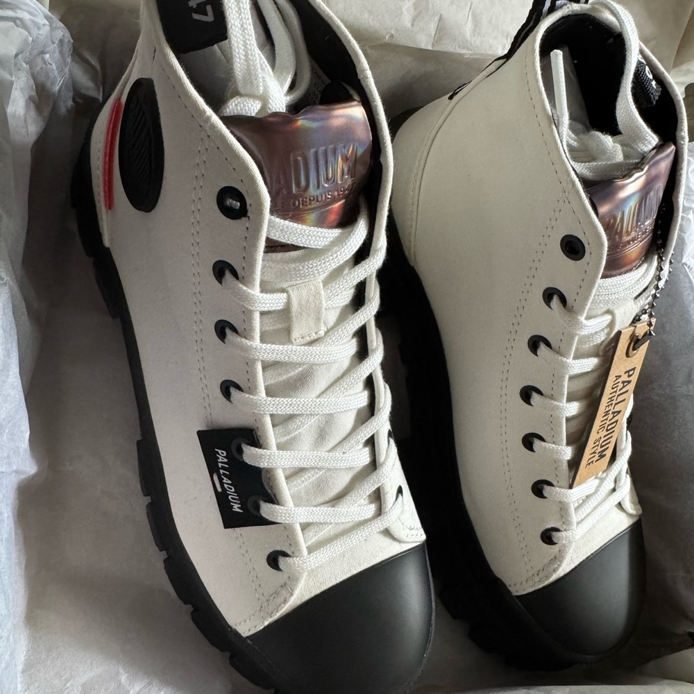 Palladium Monochrome High-Top Sneakers